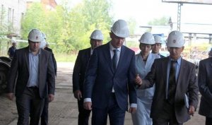 Visit of the Governor Maksim Reshetnikov