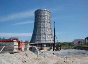 Delivery of Cooling Tower Metal Structures to Cogeneration Plant
